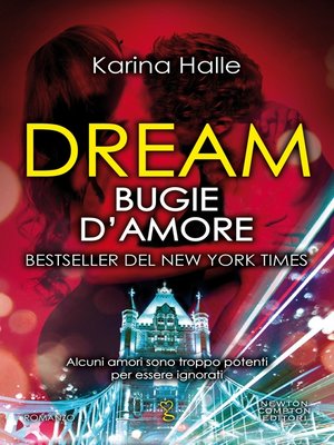 cover image of Dream. Bugie d'amore